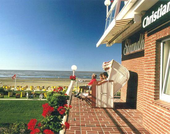 Strandhaus Christiansen Cuxhaven Bagian luar foto